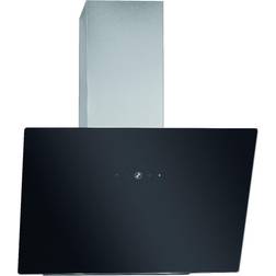Bomann Dunstabzugshaube bürstenloser DC-Motor geräuscharm, Glas-Front 60 cm, Schwarz, Edelstahl
